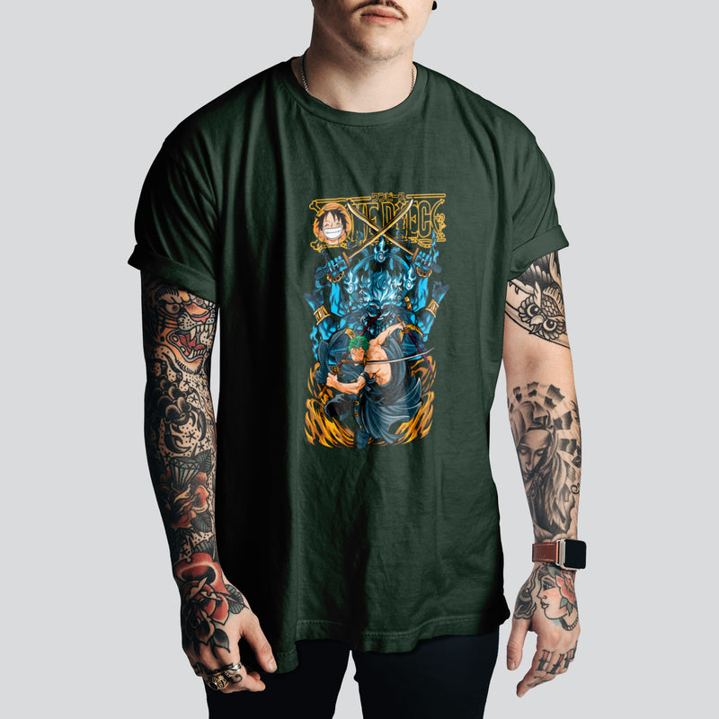 Zoro - One Piece T-Shirt | Anime Tee for True Pirates – Manga Style & Epic Adventure