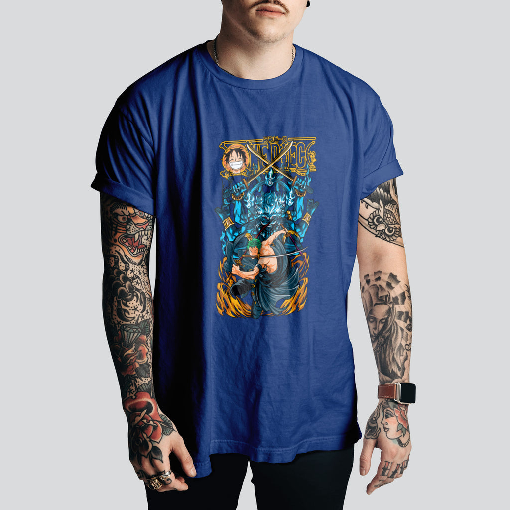Zoro - One Piece T-Shirt | Anime Tee for True Pirates – Manga Style & Epic Adventure