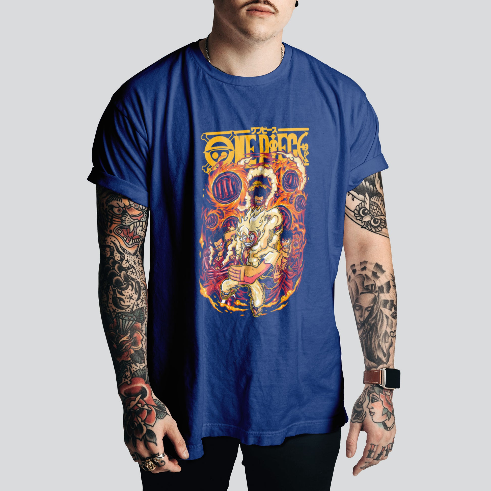 Luffy gears One Piece T-Shirt | Anime Tee for True Pirates – Manga Style & Epic Adventure