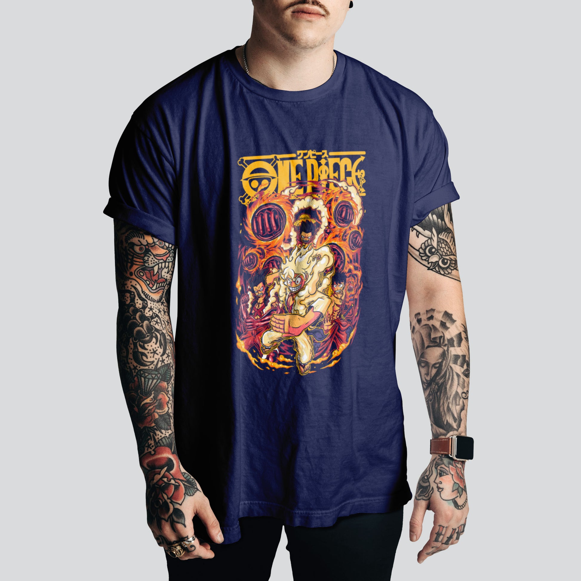 Luffy gears One Piece T-Shirt | Anime Tee for True Pirates – Manga Style & Epic Adventure