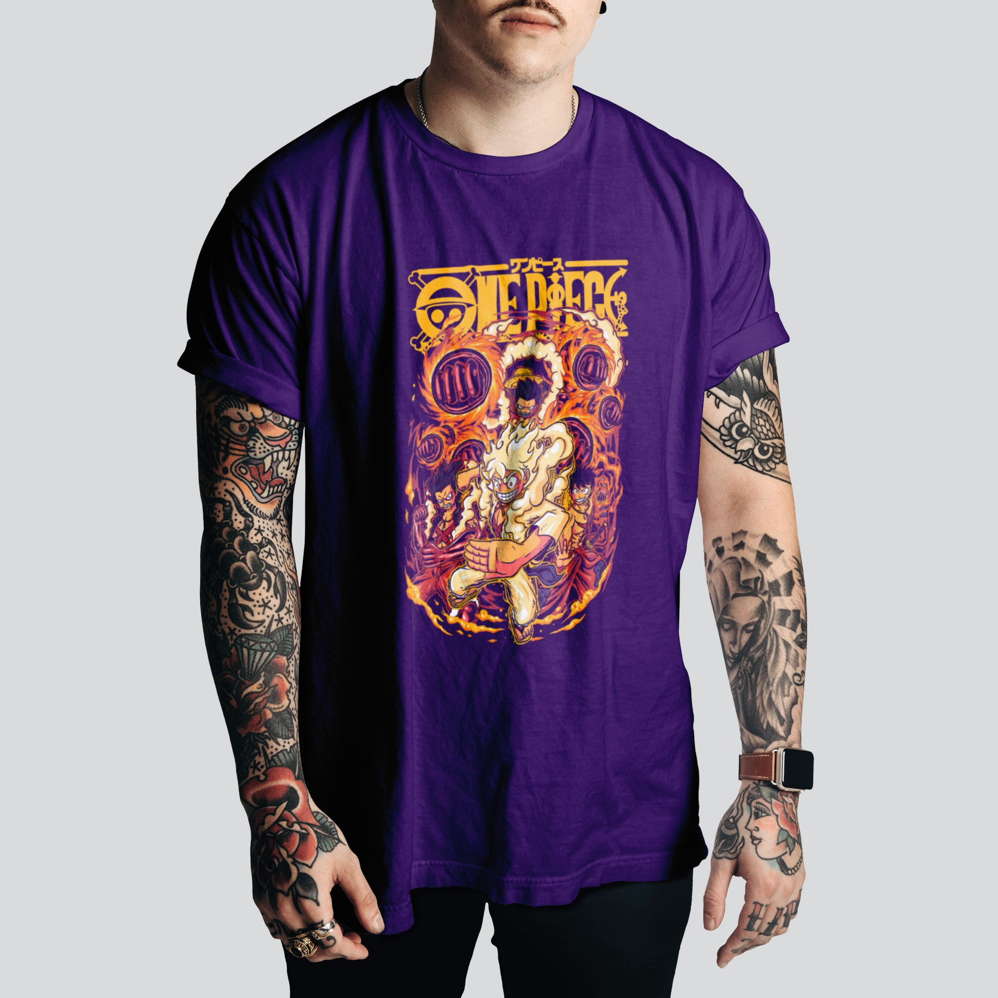 Luffy gears One Piece T-Shirt | Anime Tee for True Pirates – Manga Style & Epic Adventure