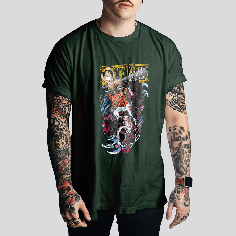Luffy Kaido - One Piece T-Shirt | Anime Tee for True Pirates – Manga Style & Epic Adventure
