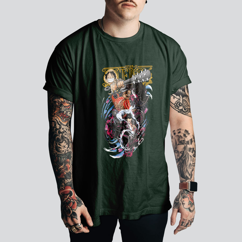 Luffy Kaido - One Piece T-Shirt | Anime Tee for True Pirates – Manga Style & Epic Adventure