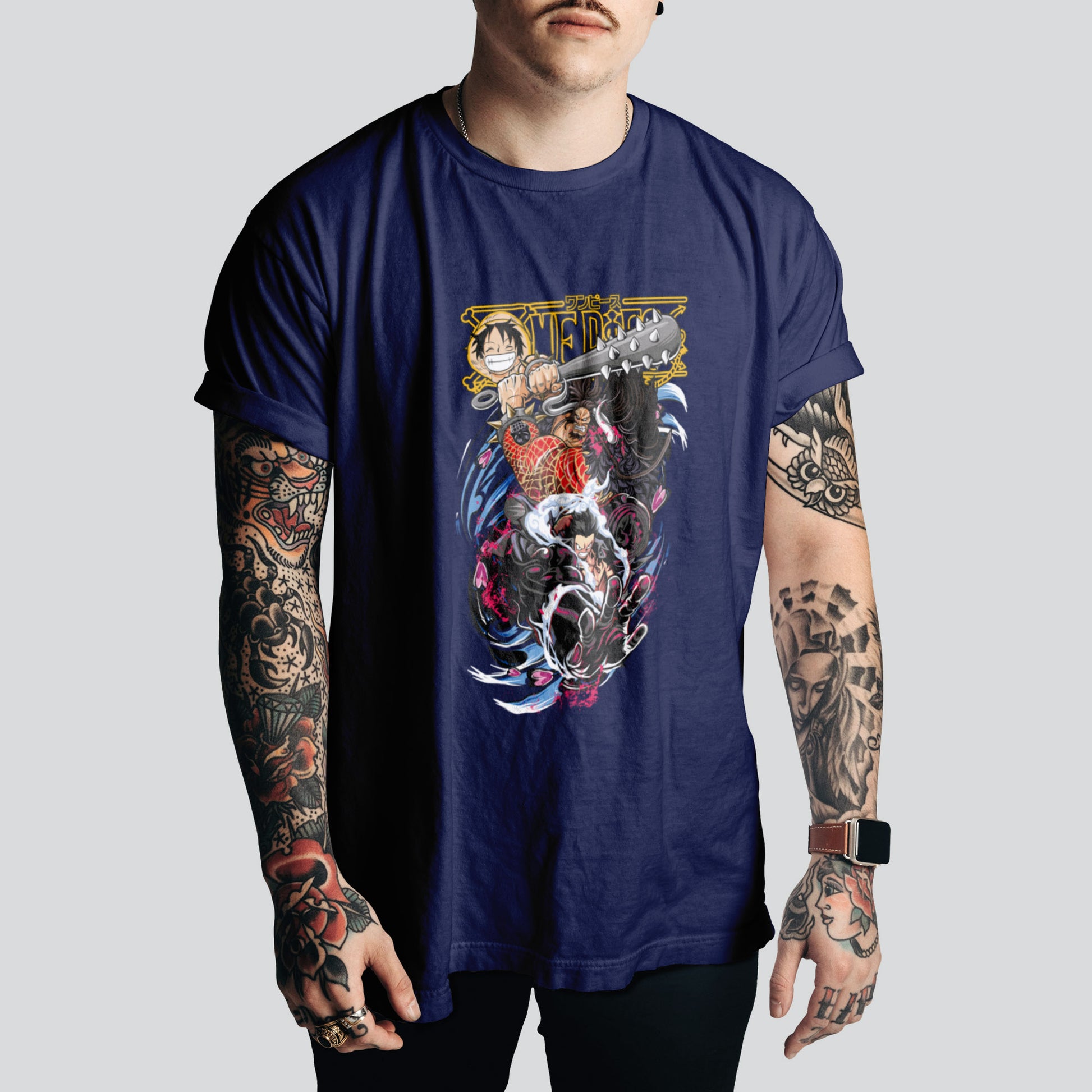 Luffy Kaido - One Piece T-Shirt | Anime Tee for True Pirates – Manga Style & Epic Adventure