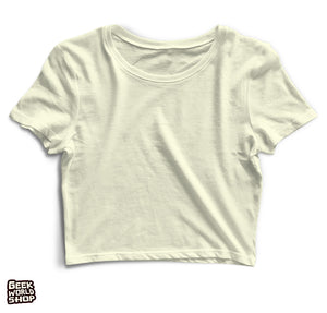 Women's blank crop tops