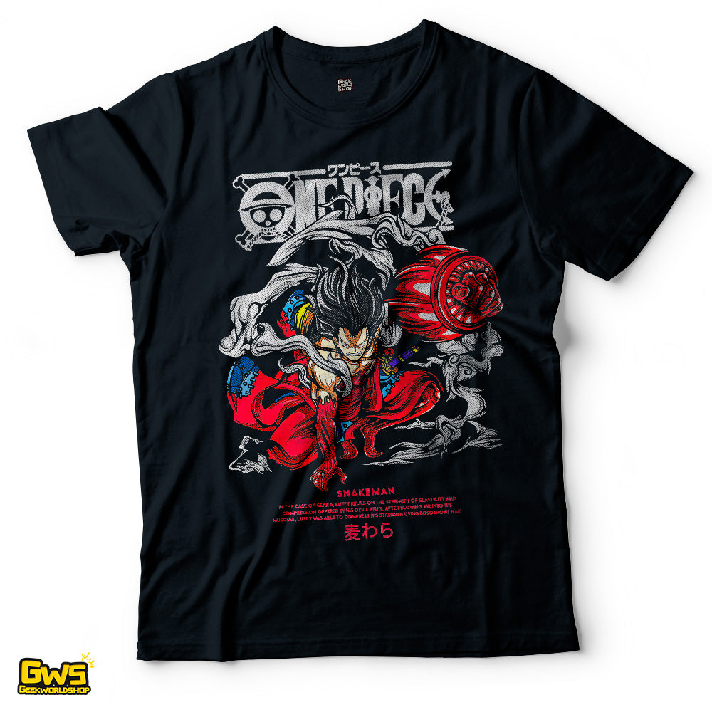 One Piece Monkey D. Luffy Gear 4 Snakeman T-Shirt