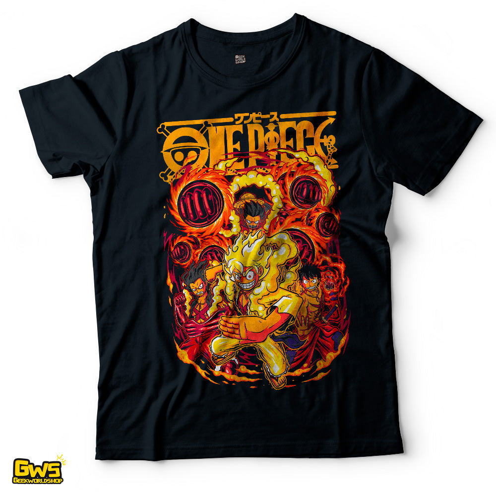 One Piece Monkey D. Luffy Gear Evolution T-Shirt