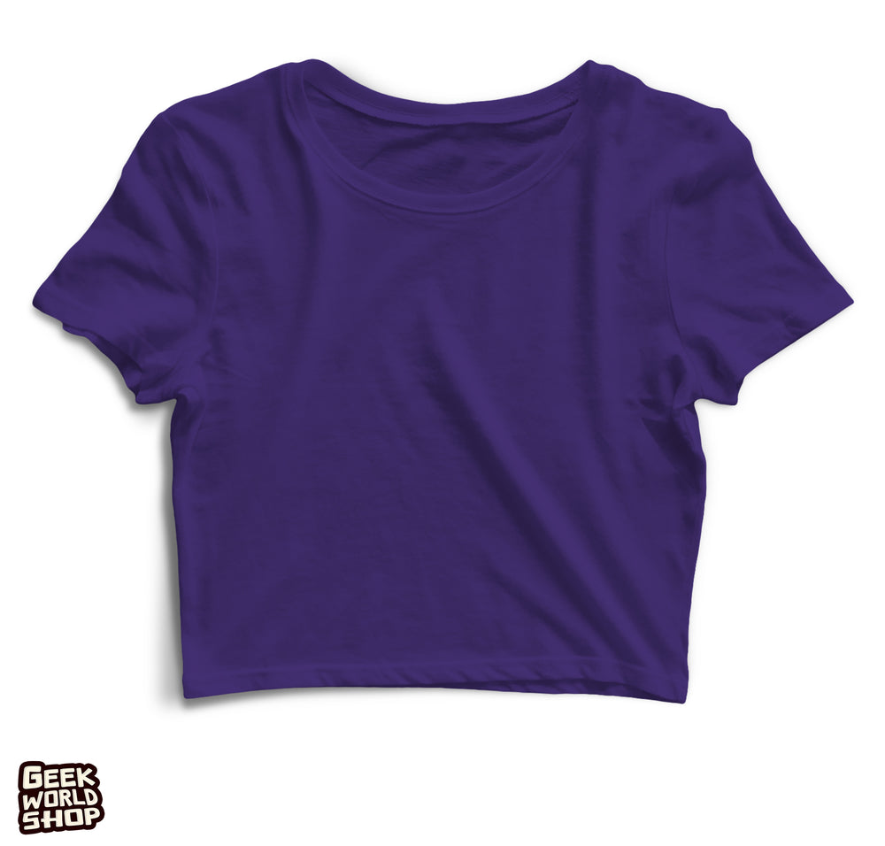 Women's blank crop tops