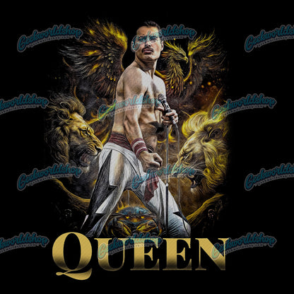 Freddie Mercury & Queen T-Shirt | Iconic Rock Legend Tee – Pop Culture Style