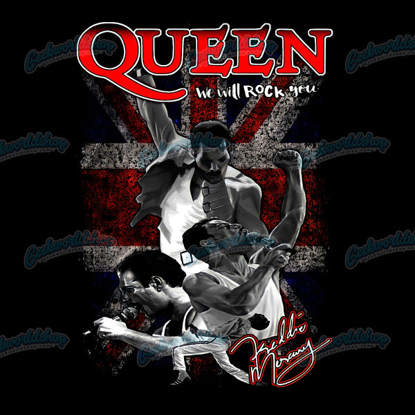 Freddy Mercury Retro T-Shirt – Classic Queen Fan Edition
