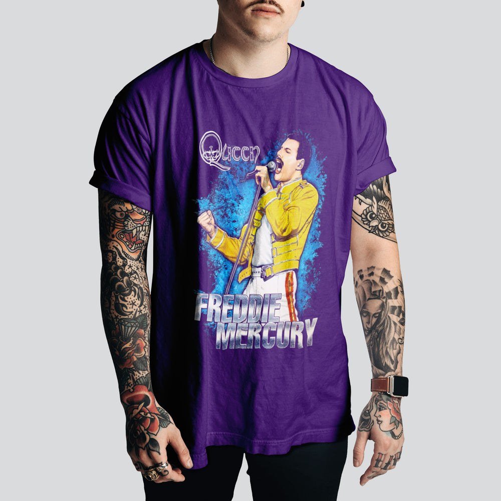 Freddy Mercury Vintage Tee – Queen Icon Shirt