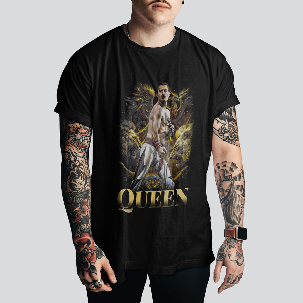 Queen Band Official T-Shirt – Vintage Rock Style
