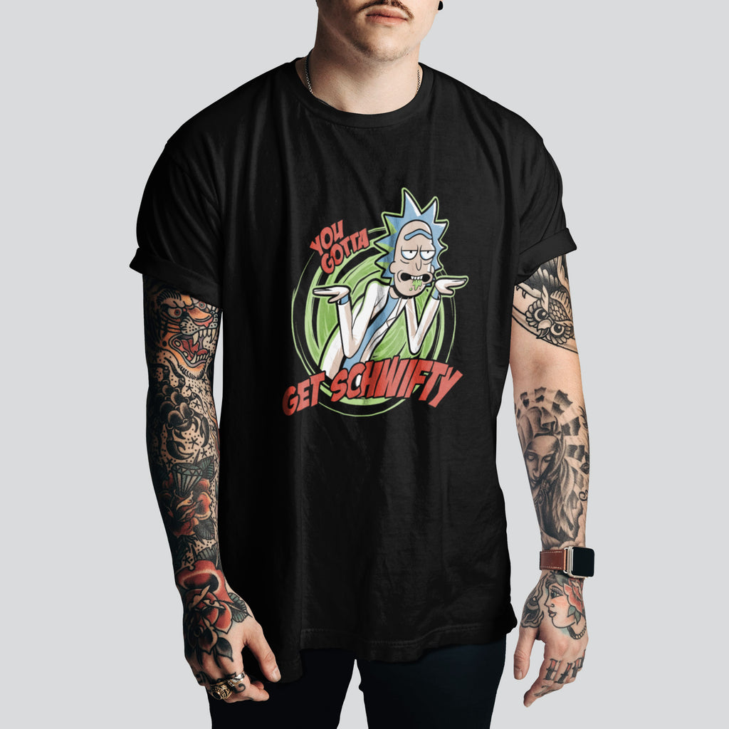 Rick sanchez Retro Cartoon T-Shirt | 80s & 90s Nostalgia Apparel