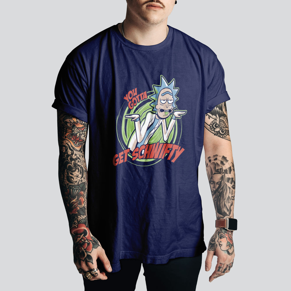 Rick sanchez Retro Cartoon T-Shirt | 80s & 90s Nostalgia Apparel
