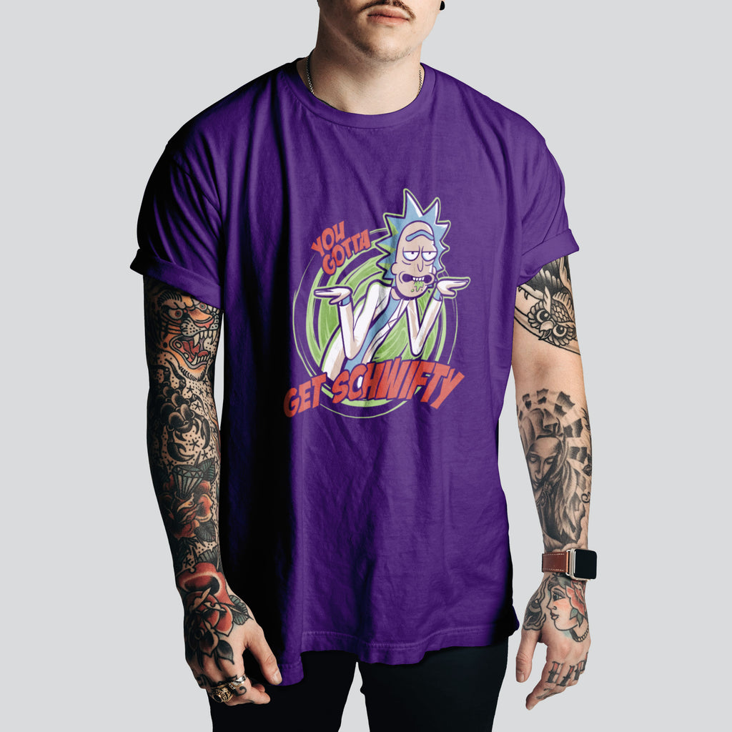 Rick sanchez Retro Cartoon T-Shirt | 80s & 90s Nostalgia Apparel