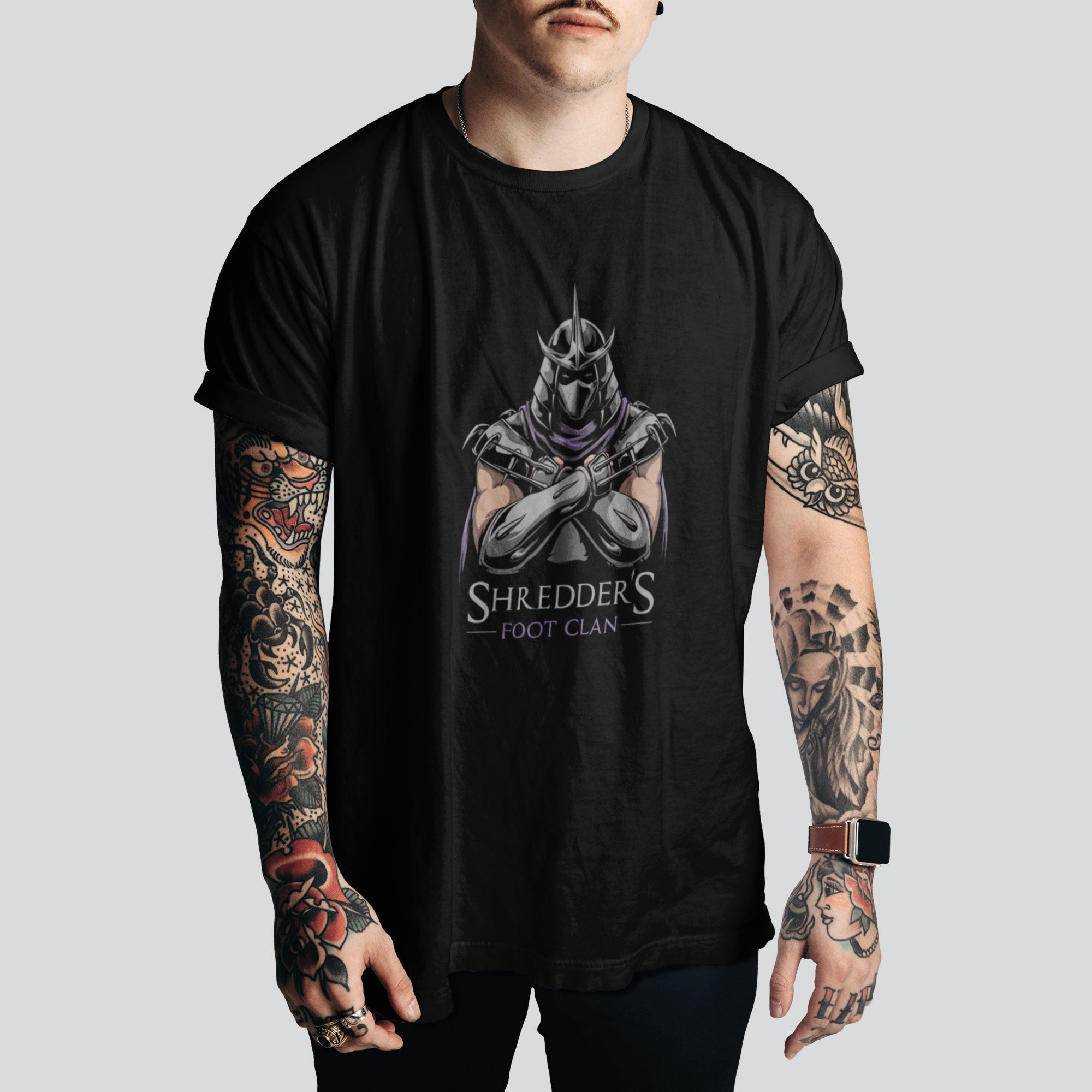 TMNT Shredder Retro Cartoon T-Shirt | 80s & 90s Nostalgia Apparel