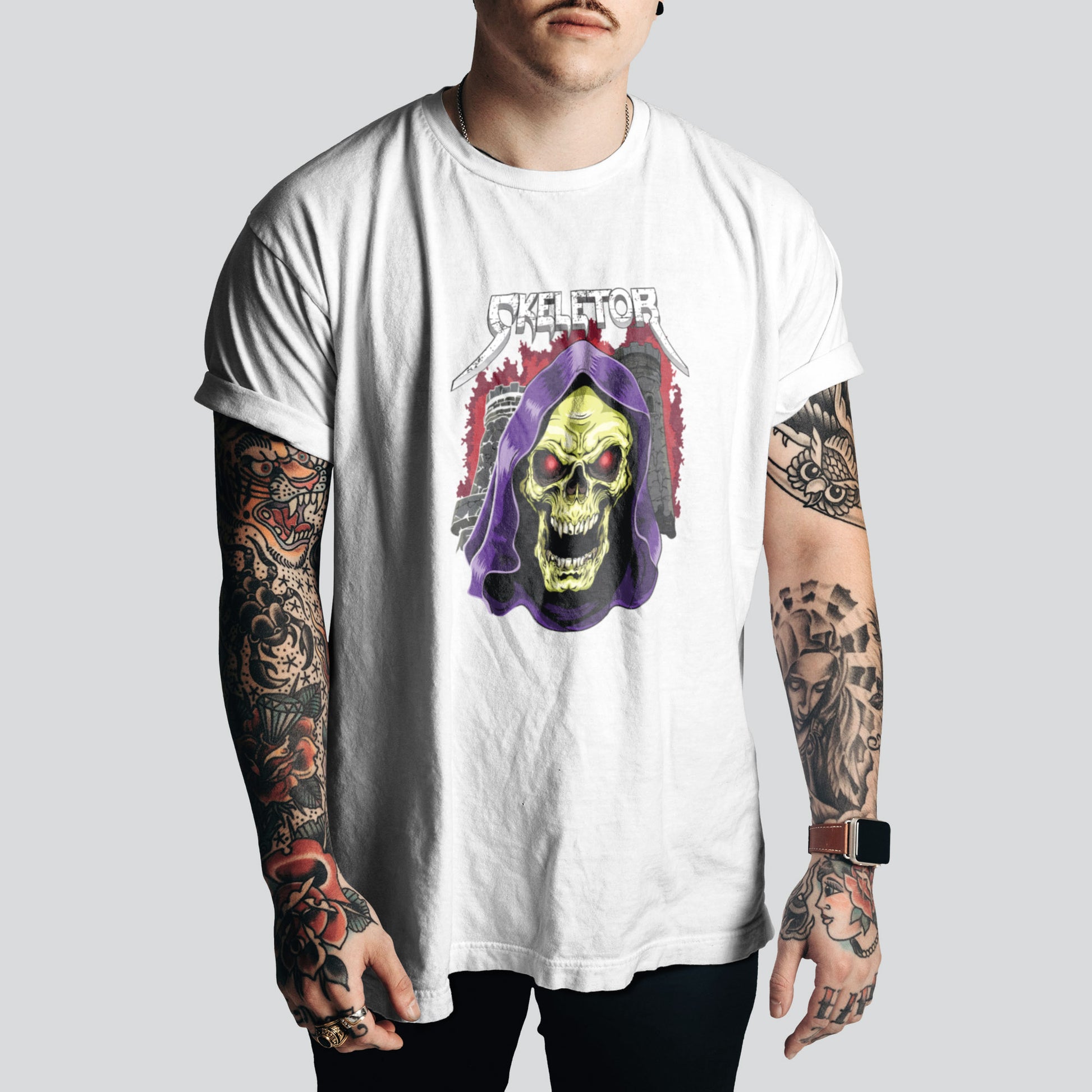 Skeletor (He-Man) Retro Cartoon T-Shirt | 80s & 90s Nostalgia Apparel