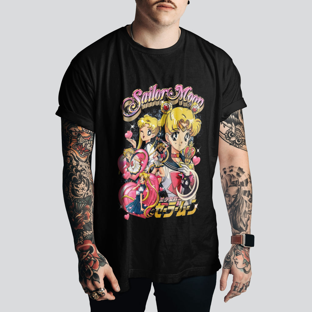 Sailor Moon | Vintage Cartoon T-Shirt | Nostalgic 80s & 90s TV Show Tee