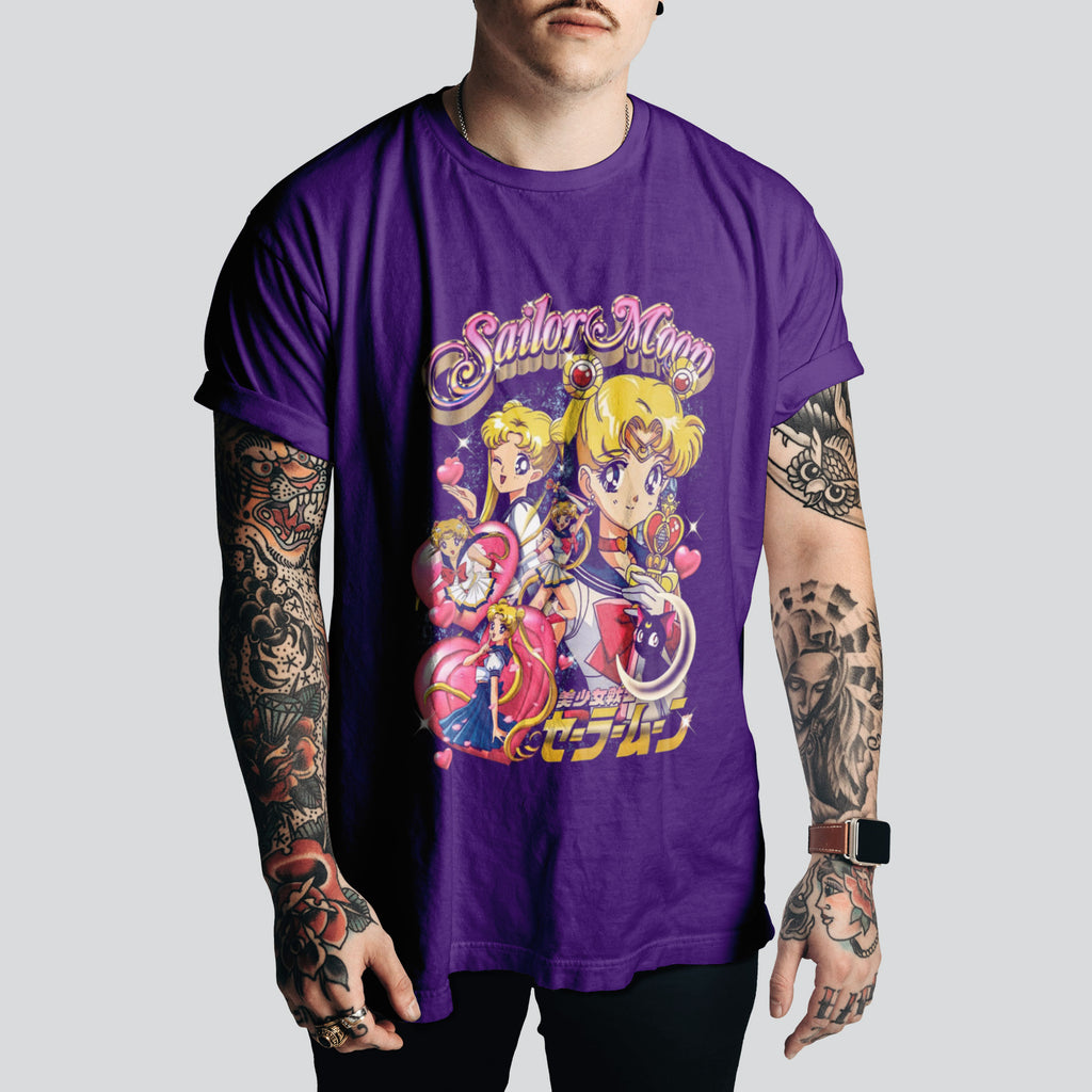 Sailor Moon | Vintage Cartoon T-Shirt | Nostalgic 80s & 90s TV Show Tee