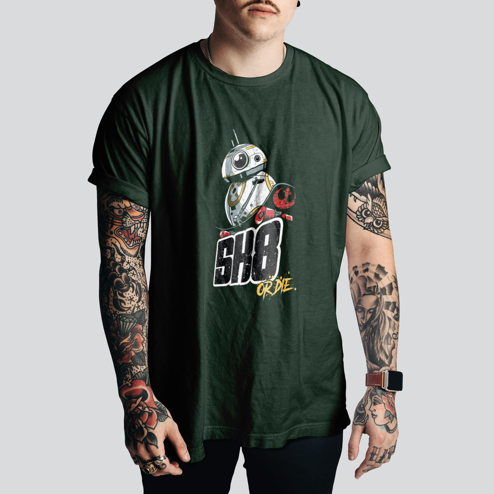 Star Wars BB 8 Skate Or Die T Shirt