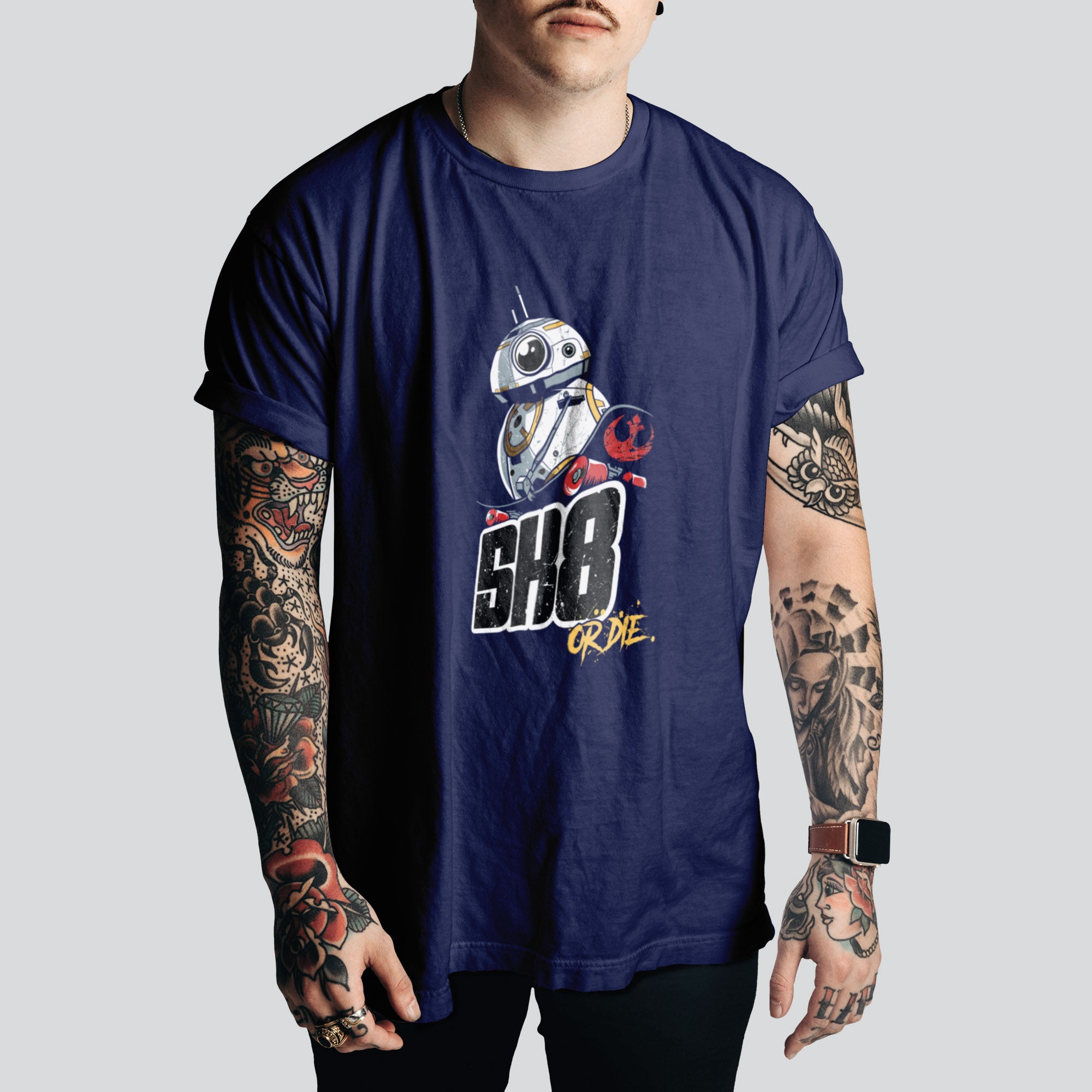 Star Wars BB 8 Skate Or Die T Shirt