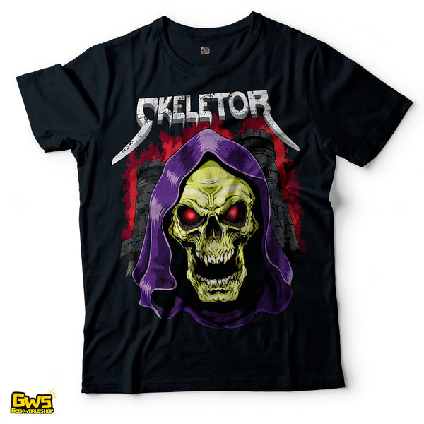 Skeletor Heavy Metal Style "Masters of the Universe" T-Shirt