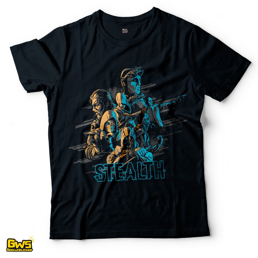Stealth Video Game Legends Crossover T-Shirt