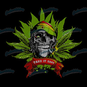 Take it easy - Kannabis  Pop Culture T-Shirt | Iconic Graphic Tee for Fans