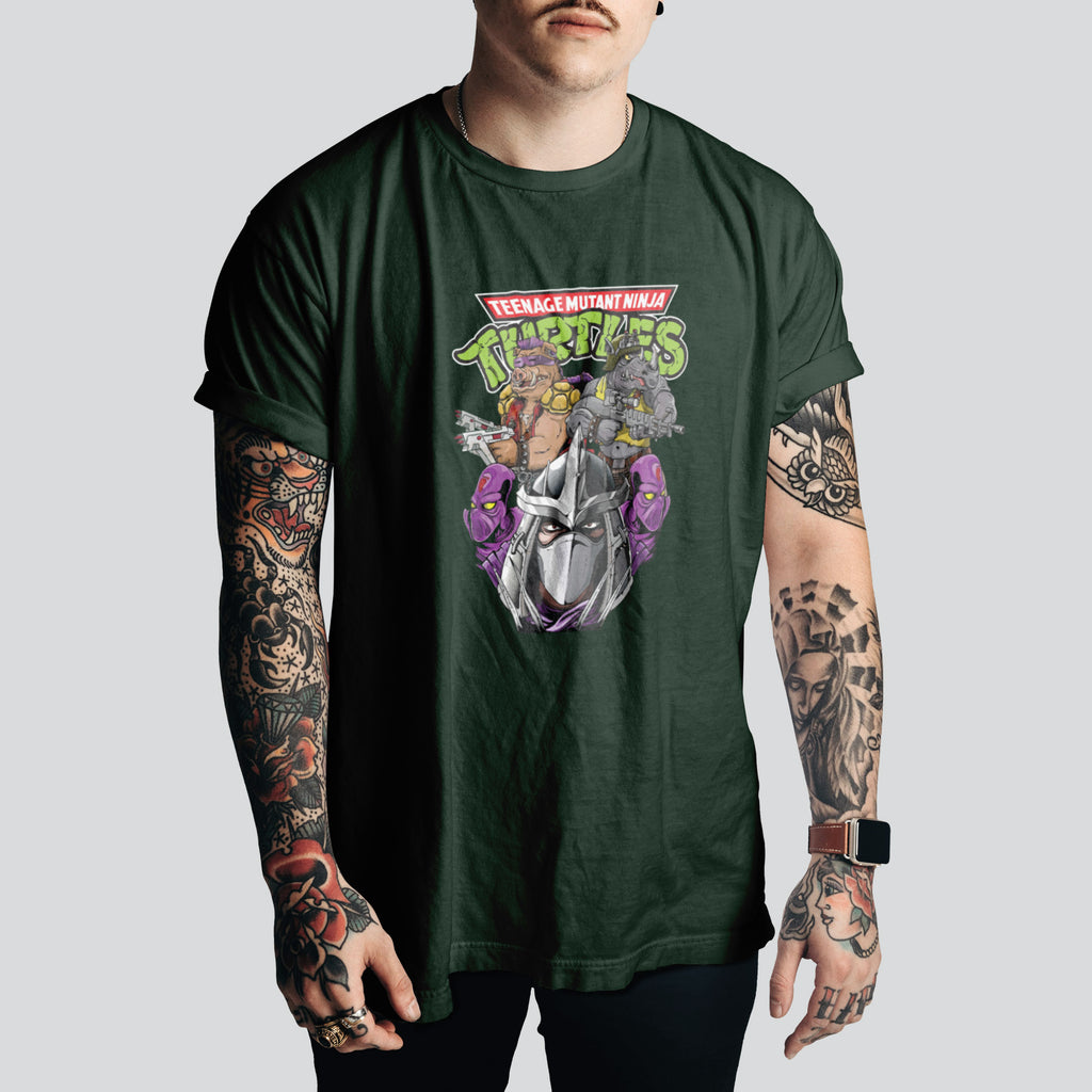 TMNT Villains Retro Cartoon T-Shirt | 80s & 90s Nostalgia Apparel