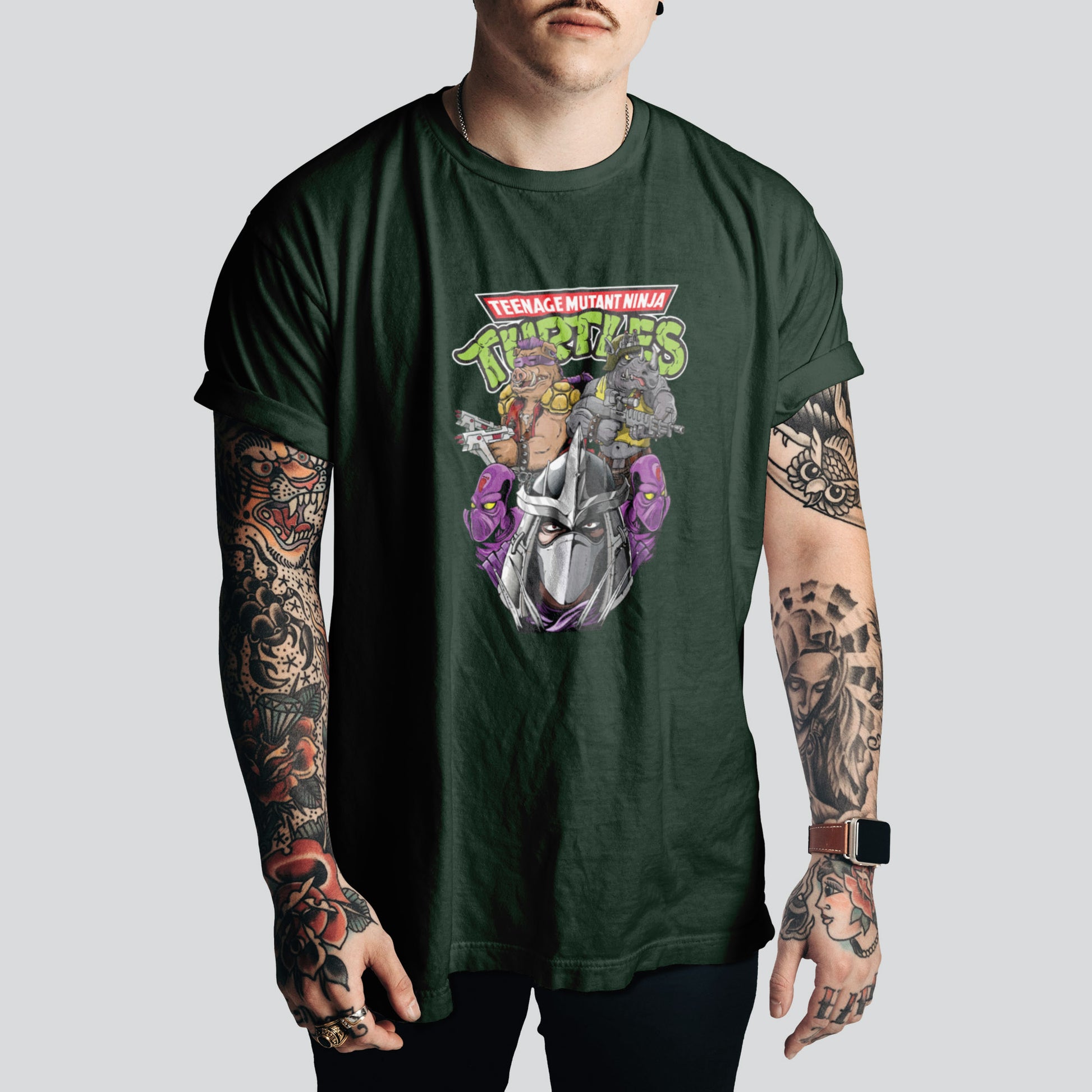 TMNT Villains Retro Cartoon T-Shirt | 80s & 90s Nostalgia Apparel