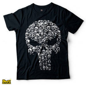 The Punisher Skull Mosaic T-Shirt