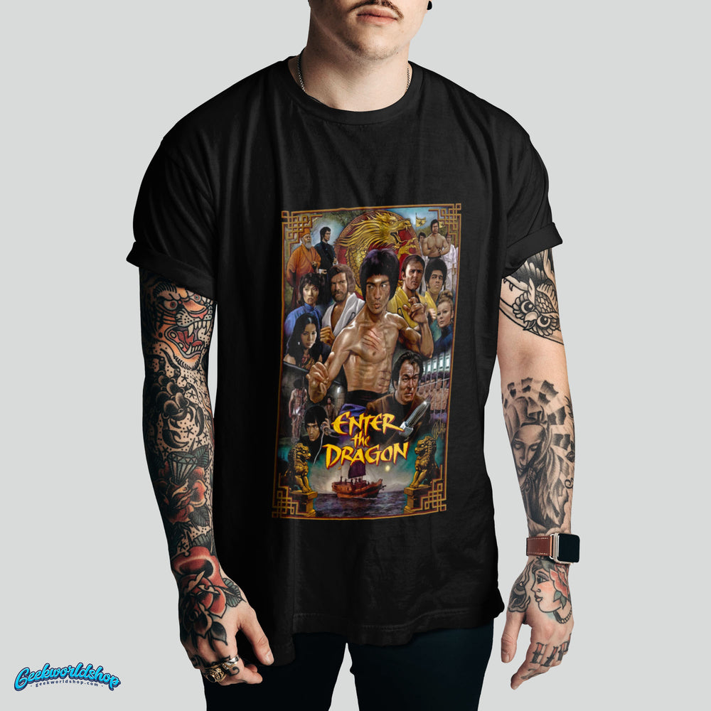 Enter The Dragon | Full‑Poster Bruce Lee T‑Shirt