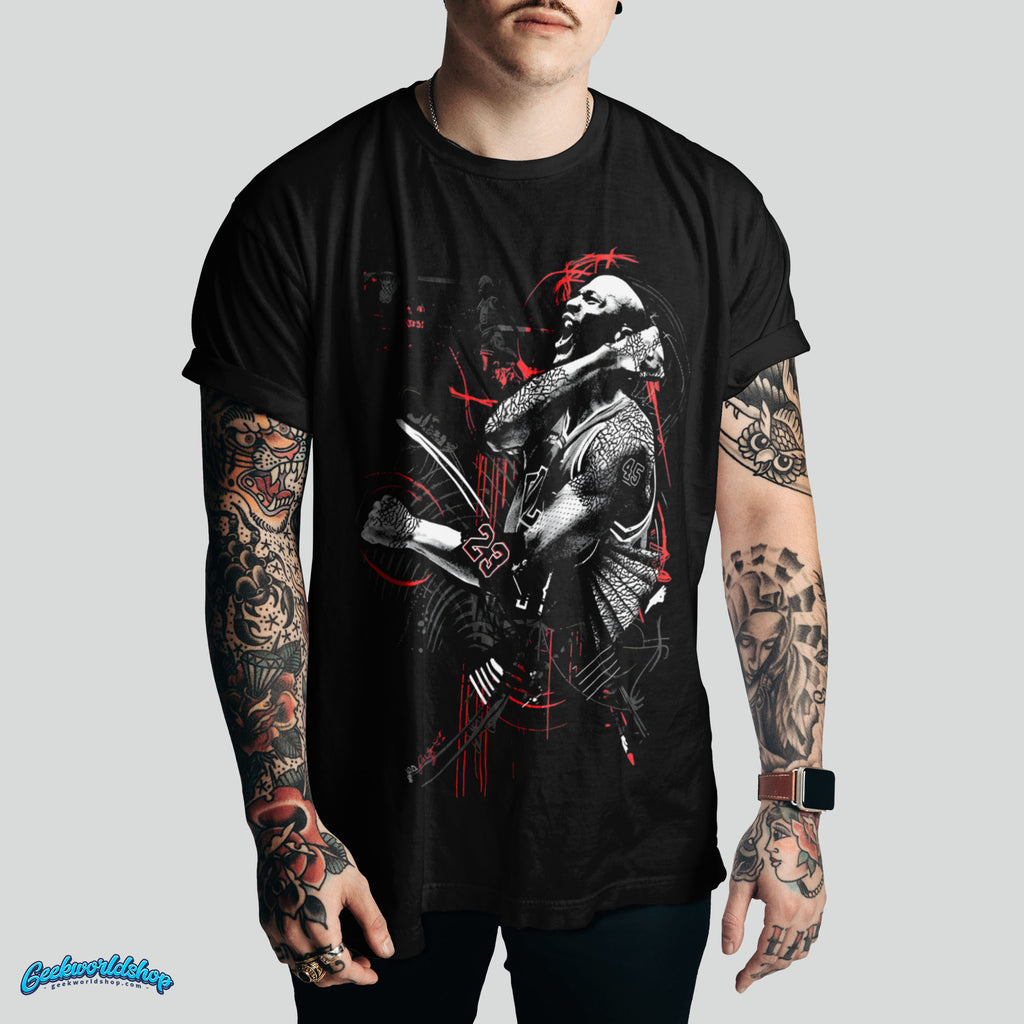 Black Jordan Iconic Basketball T-Shirt