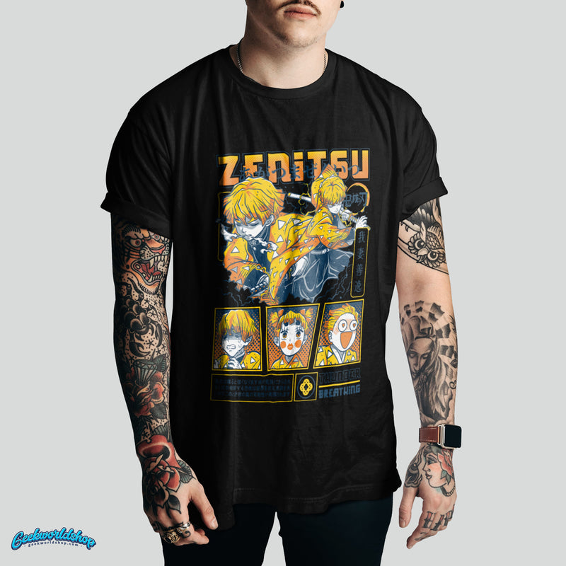 Zenitsu Agatsuma T-Shirt | Demon Slayer Anime T Shirt