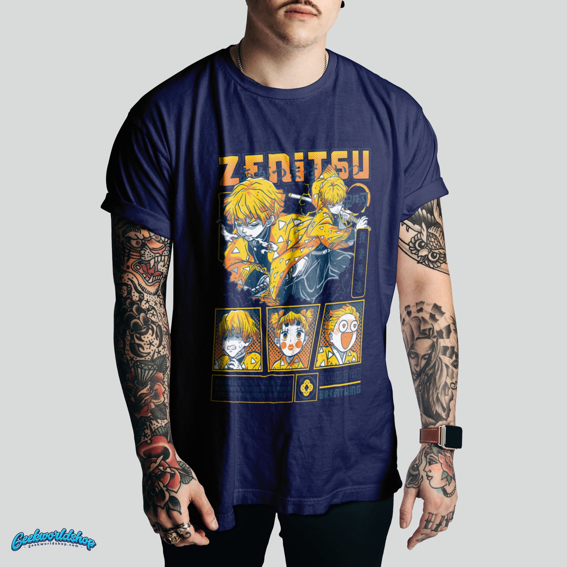 Zenitsu Agatsuma T-Shirt | Demon Slayer Anime T Shirt
