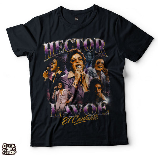 Hector Lavoe El Cantante 90s Vintage Bootleg Style T Shirt