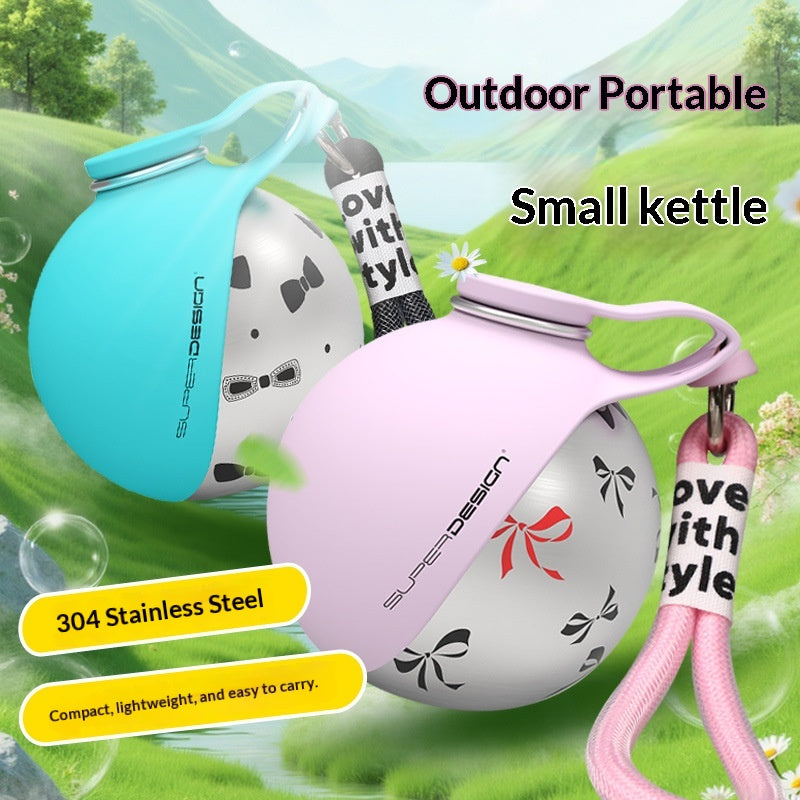 Stainless Steel Sidekick Travel Bottle – 2-in-1 Pet Hydration Station