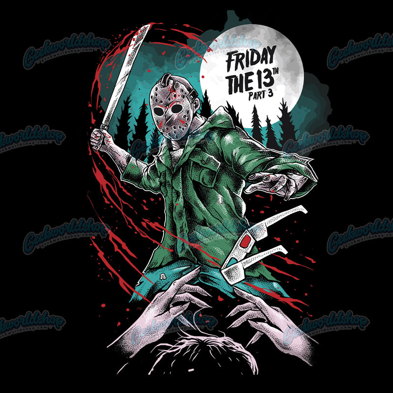 Friday the 13th T-Shirt | Jason Voorhees Horror Tee – Pop Culture & Thriller Vibes