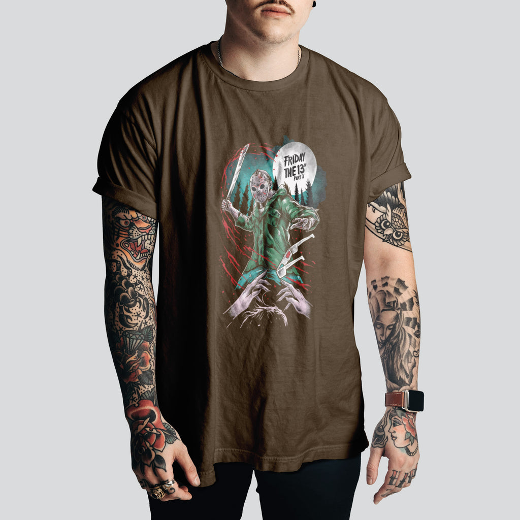 Friday the 13th T-Shirt | Jason Voorhees Horror Tee – Pop Culture & Thriller Vibes