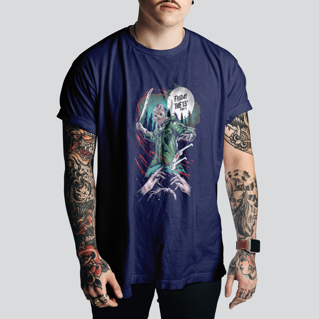 Friday the 13th T-Shirt | Jason Voorhees Horror Tee – Pop Culture & Thriller Vibes