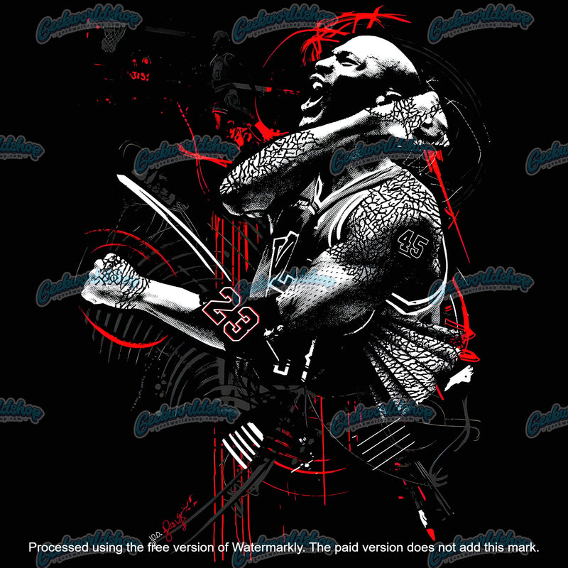 Black Jordan Iconic Basketball T-Shirt