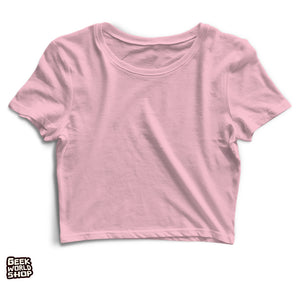 Women's blank crop tops