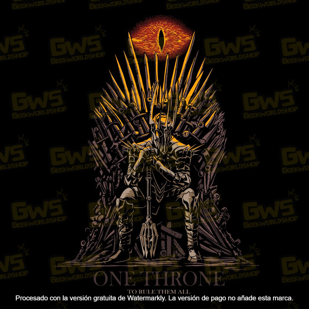 Sauron Iron Throne 