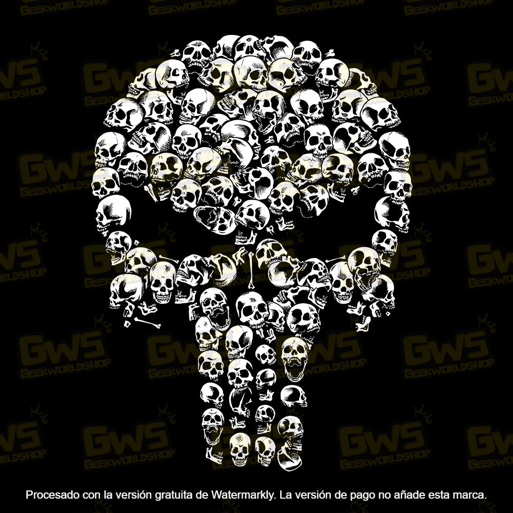 The Punisher Skull Mosaic T-Shirt