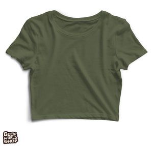 Women's blank crop tops