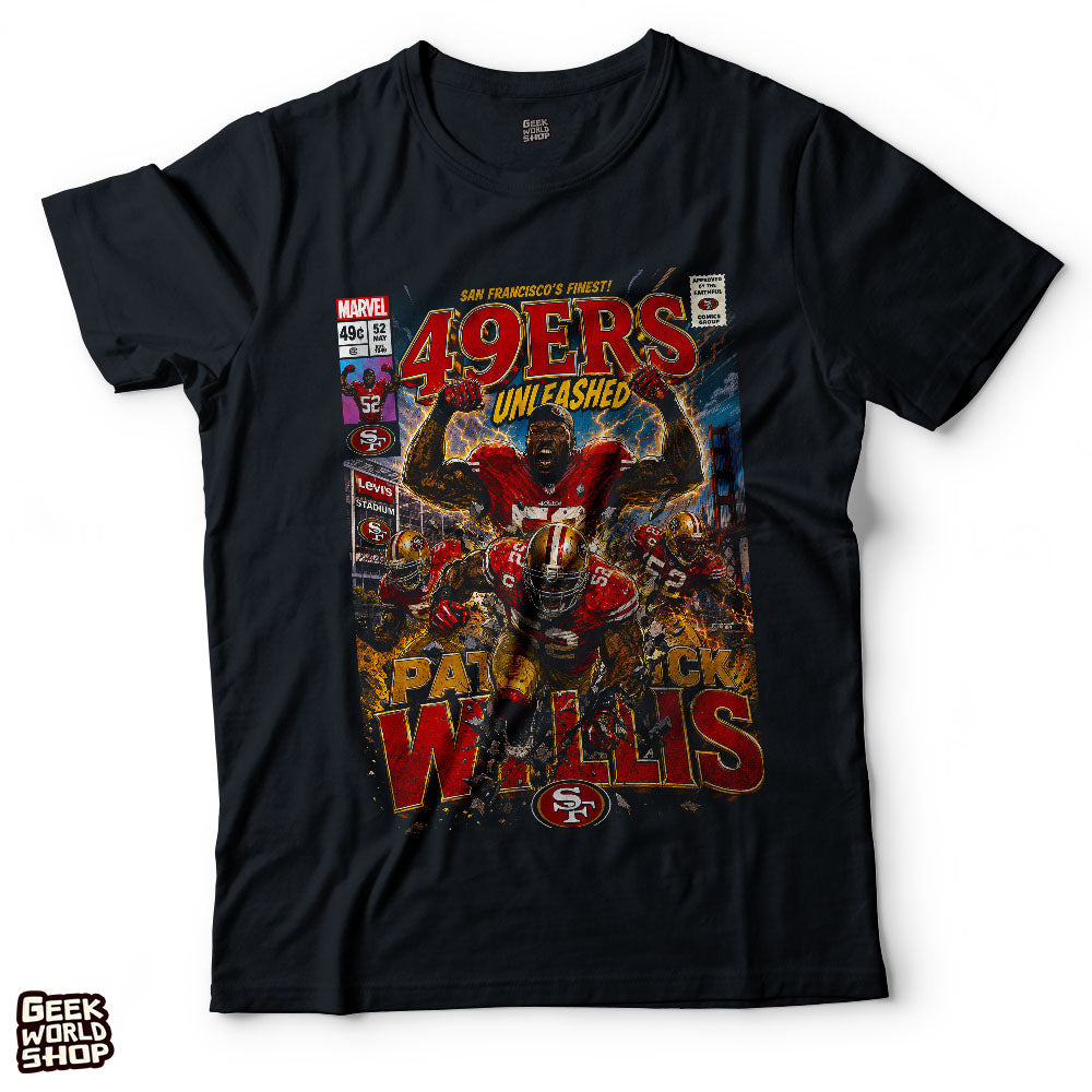 Patrick Willis: 49ers Unleashed Comic T-Shirt