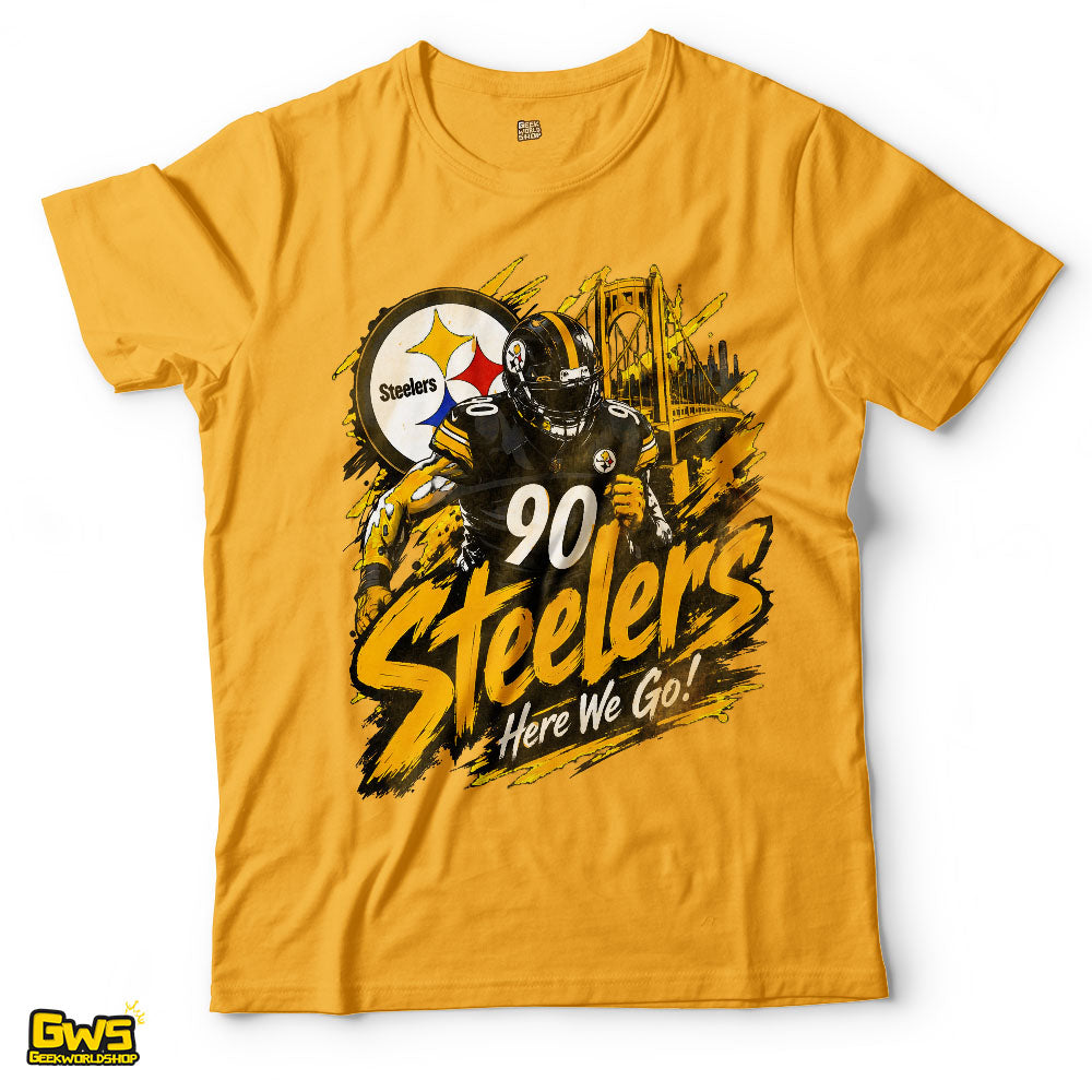 Pittsburgh Steelers 90 Graphic T-Shirt