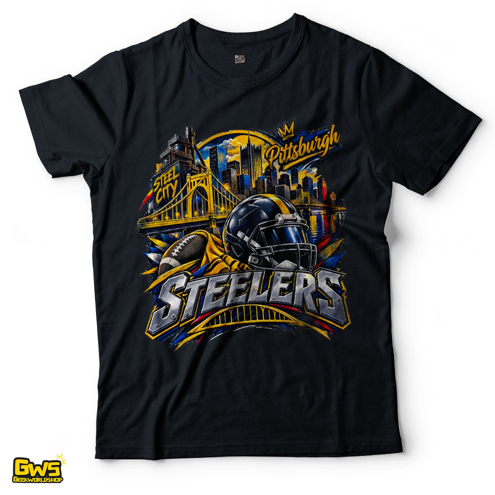 Pittsburgh Steelers Steel City Graphic T-Shirt
