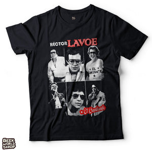 Héctor Lavoe Collage Bootleg T-Shirt | Salsa Legends Tee
