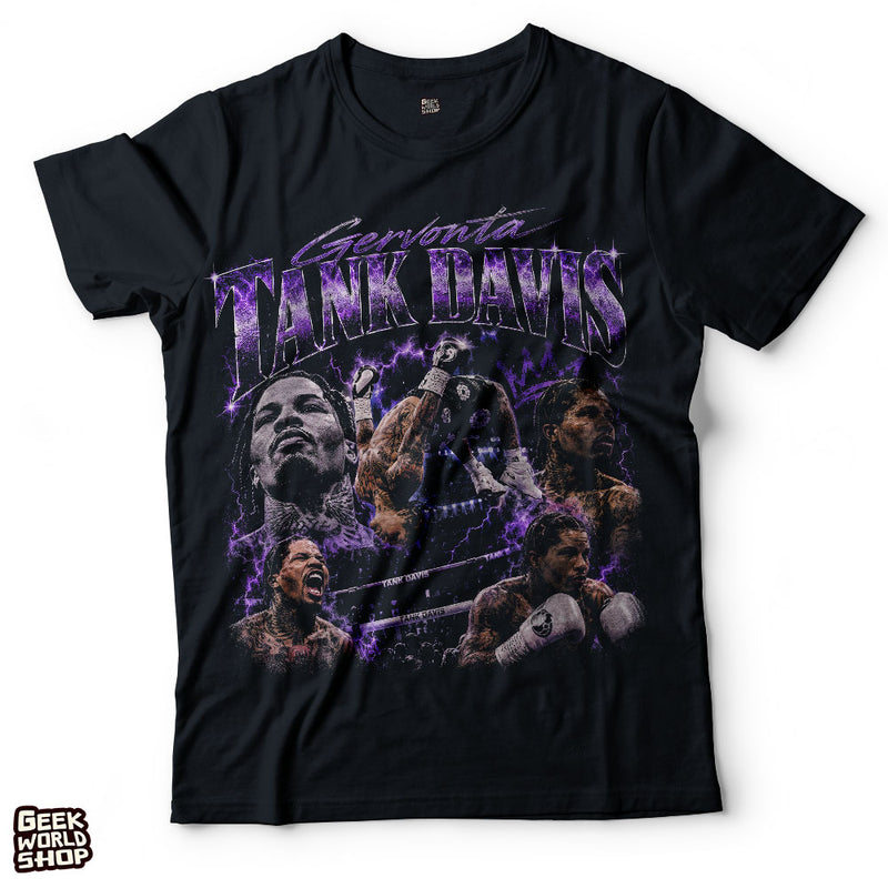 Gervonta "Tank" Davis Vintage Bootleg Style Graphic Tee